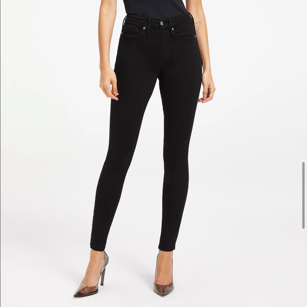 Good American Good Legs Black Jeans